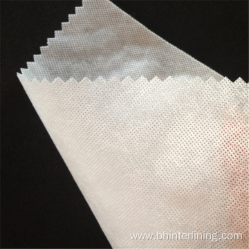 PVA cold water soluble interlining for wedding dress
